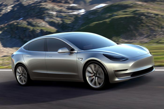 Tesla Model 3 - Foto: Newspress